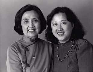 Helen Chen with her mother, Joyce.