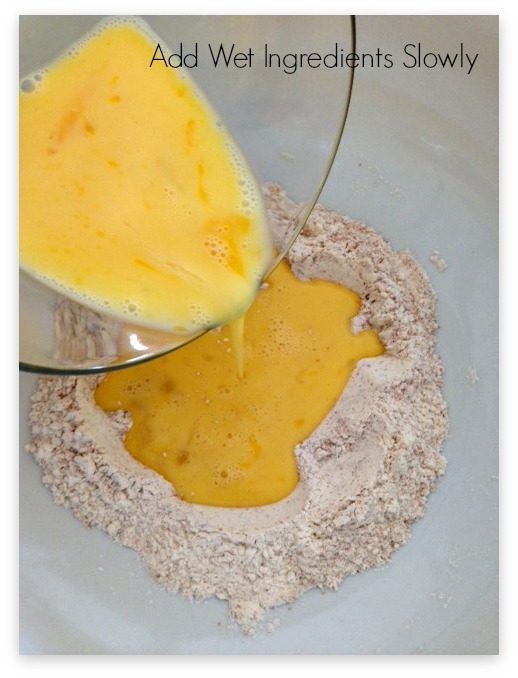 Wet and Dry Spaetzle ingredients