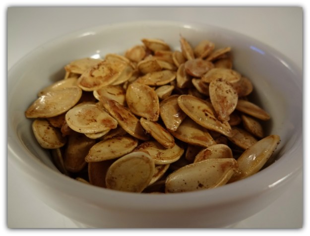 Roasted pumpkin seeds