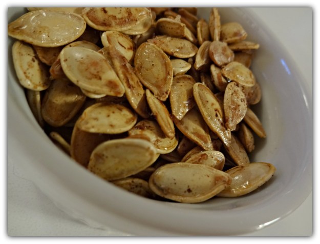 Roasted pumpkin seeds