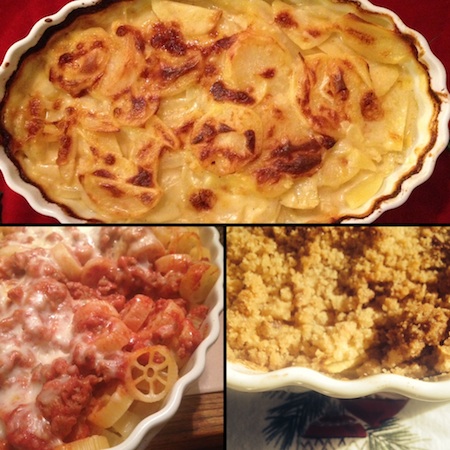 Oven To Table Serveware Filled with Sweet and Savory Delights